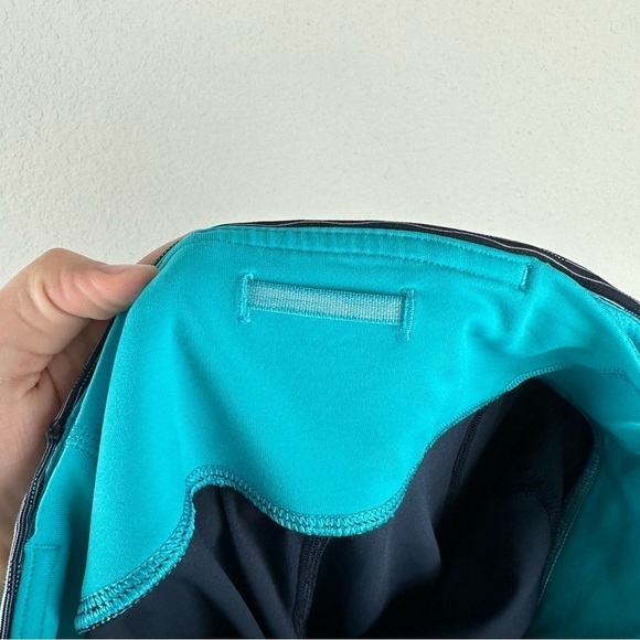 Lululemon Inkwell Blue Pace Queen Luxtreme Athletic Athleisure Tights Size 4 - Picture 5 of 7